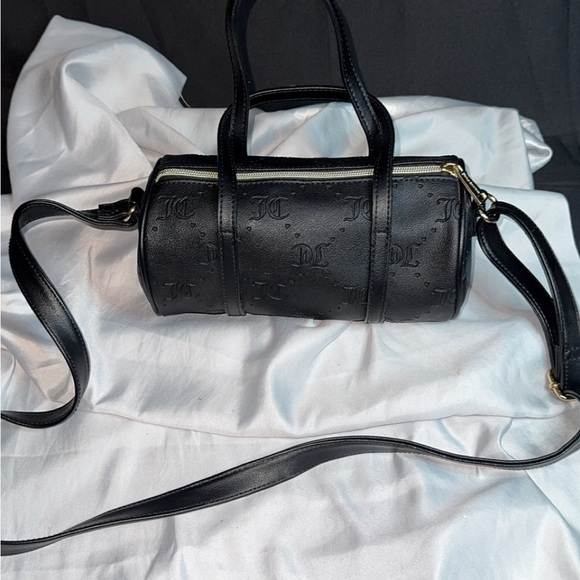 Juicy Couture Black Crossbody Barrel Bag - Picture 2 of 6